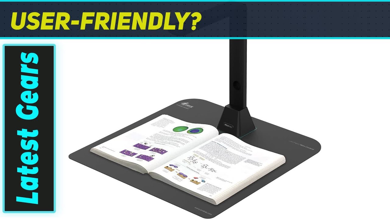 IRIScan Desk 5 Pro: The Smartest A3 & Book Scanner for PC & Mac!