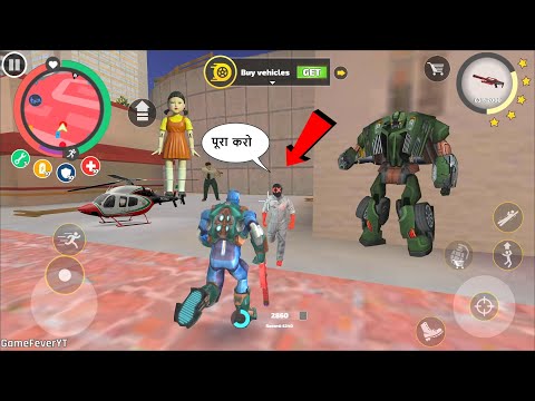Rope Hero: Vice Town (Rope Hero Fight Squid XMen) Rope Hero with Horror Update - Android Gameplay HD