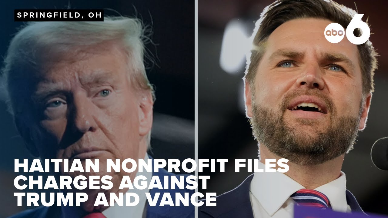 Criminal charges filed by Haitian nonprofit against Trump and JD Vance