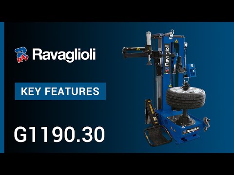 Ravaglioli Tyre Changer G1190.30 - Key Features