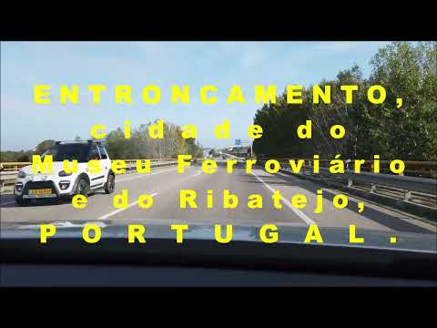 Entroncamento, cidade do Museu Ferroviário e do Ribatejo, Portugal.