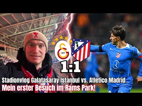 Galatasaray Istanbul vs Atletico Madrid Stadionvlog - Mein erster Besuch im Rams Park! 🔥🤯⚽️