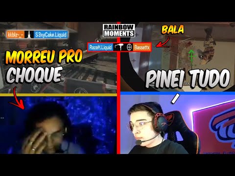 S3XYCAKE CAINDO PRO CHOQUE, BALINHA DO RAZAH, PINADA MONSTRA DO PECHITO - MELHORES MOMENTOS LIVES R6