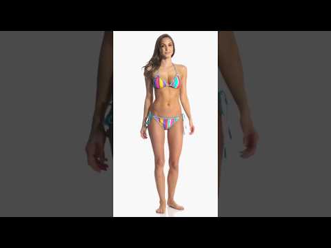 Nanette Lepore Sayulita Serape Vamp Bikini Bottom | SwimOutlet.com