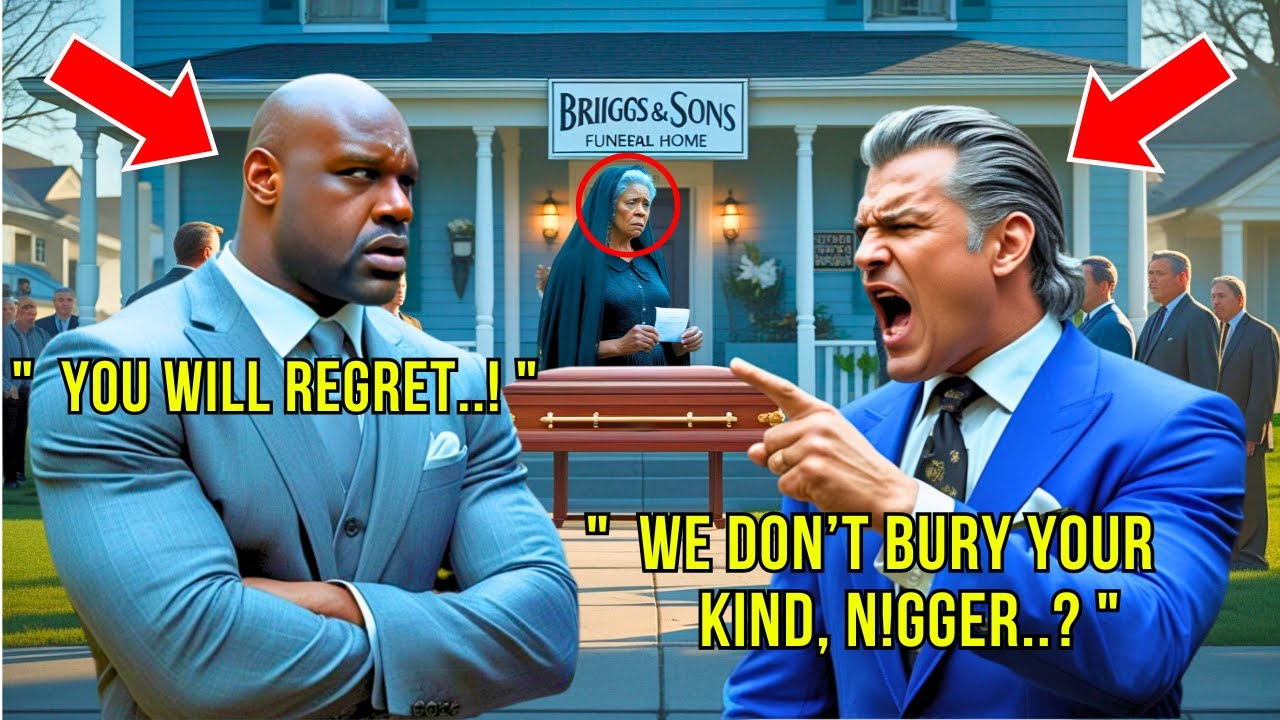 Racist Funeral Director Tries to Stop Big Shaq From Covering a Widow’s Funeral, Then This Happened..