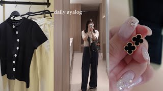 vlog)独身社会人5年目の日常🌷/自分磨きにお金を使う休日。