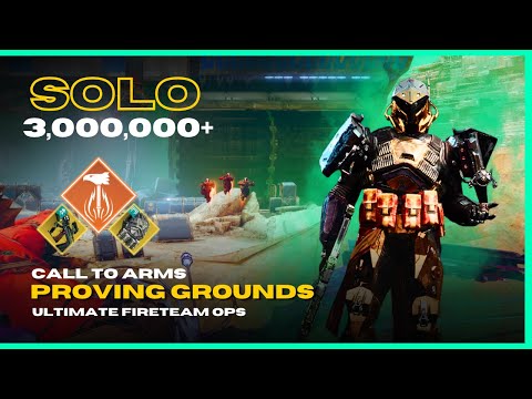 3M+ Score/Top 1% - Call to Arms - Actium War Rig Titan - Ultimate "Proving Grounds" - Destiny 2