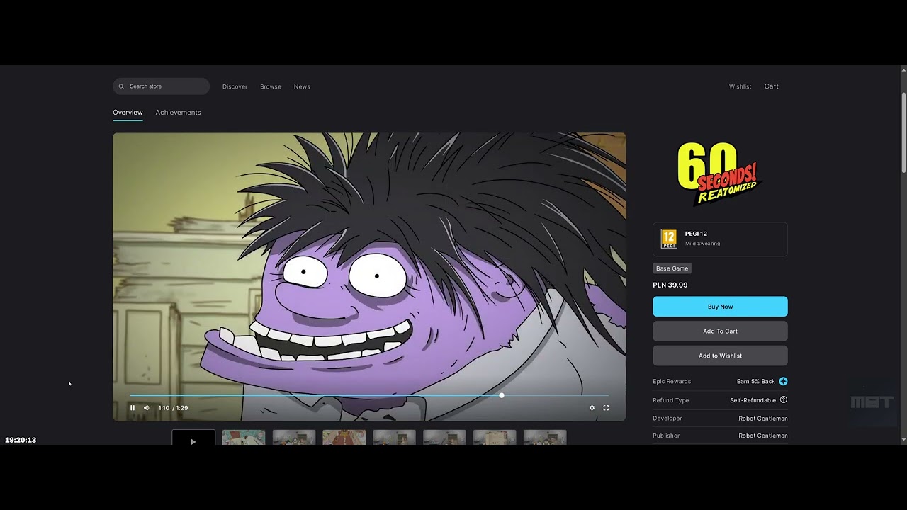 How YOU Can Play 60 Seconds! Reatomized on PC/Windows? Epic Games Store Solution + System Requiremen
