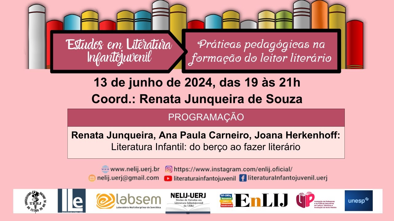 Estudos em Literatura Infantojuvenil: Práticas pedagógicas na formação do leitor literário