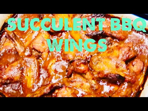 TASTY BBQ CHICKEN WINGS. OVEN BAKED EASY TO COOK CHICKEN WINGS FOR THE WHOLE FAMILY.