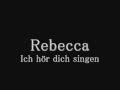 Rebecca - Ich hör dich singen (Pia Douwes, Stuttgart ...