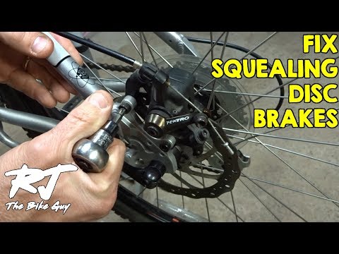 How To Fix Noisy Squeaking Squealing Disc Brakes On A...