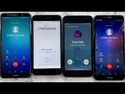 HUAWEI Y6 Prime 2018, Redmi Go, Samsung SM-J260F, Hobor 7A Pro/ Incoming, Outgoing Calls