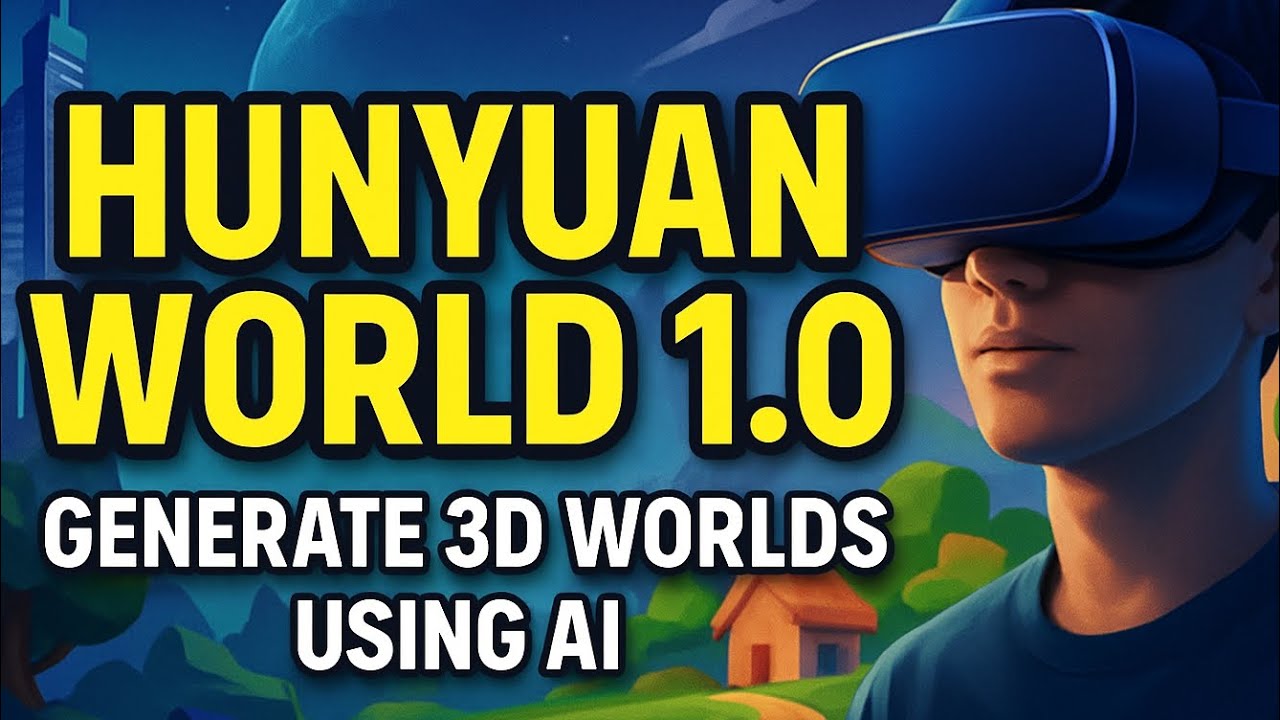 Tencent Releases Open-Source Hunyuan 3D World Model 1.0 for Interactive 3D Environment Creation