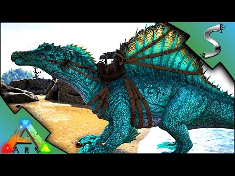 EPIC SPINO MUTATION! UNDERWATER CAVING WITH A SPINO! - Ark: Survival Evolved [S3E104]