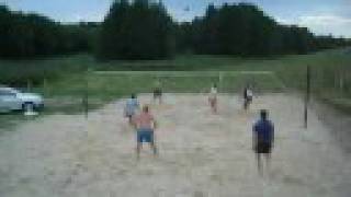 preview picture of video 'Beach volleyball on Rospuda shore'