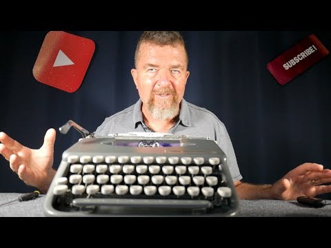 Typewriter Video Series - Episode 121: SCM Skyriter