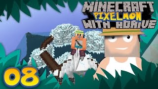 Minecraft PIXELMON with aDrive! Ep08 Soaring on Skarmory - PocketPixels White Let's Play! by aDrive