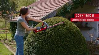 Video de CORTA CERCO INALAMBRICO EINHELL GC-CH 18/40 Li Solo