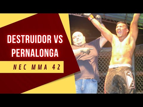 [ LUTA DE MMA ] DESTRUIDOR x PERNALONGA - NEC MMA 42