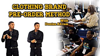 Learn How To Use The Clothing Brand Pre-Order Method To Save Time & Money