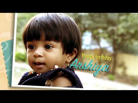Arshiya Tabassum 1st birthday 🌹🤩🎂
