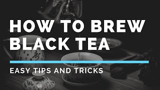 HOW TO BREW ASSAM BLACK TEA FOR MILK TEA | BREWING INSTRUCTIONS FOR ASSAM TEA SOLUTION | 2021 VIDEO