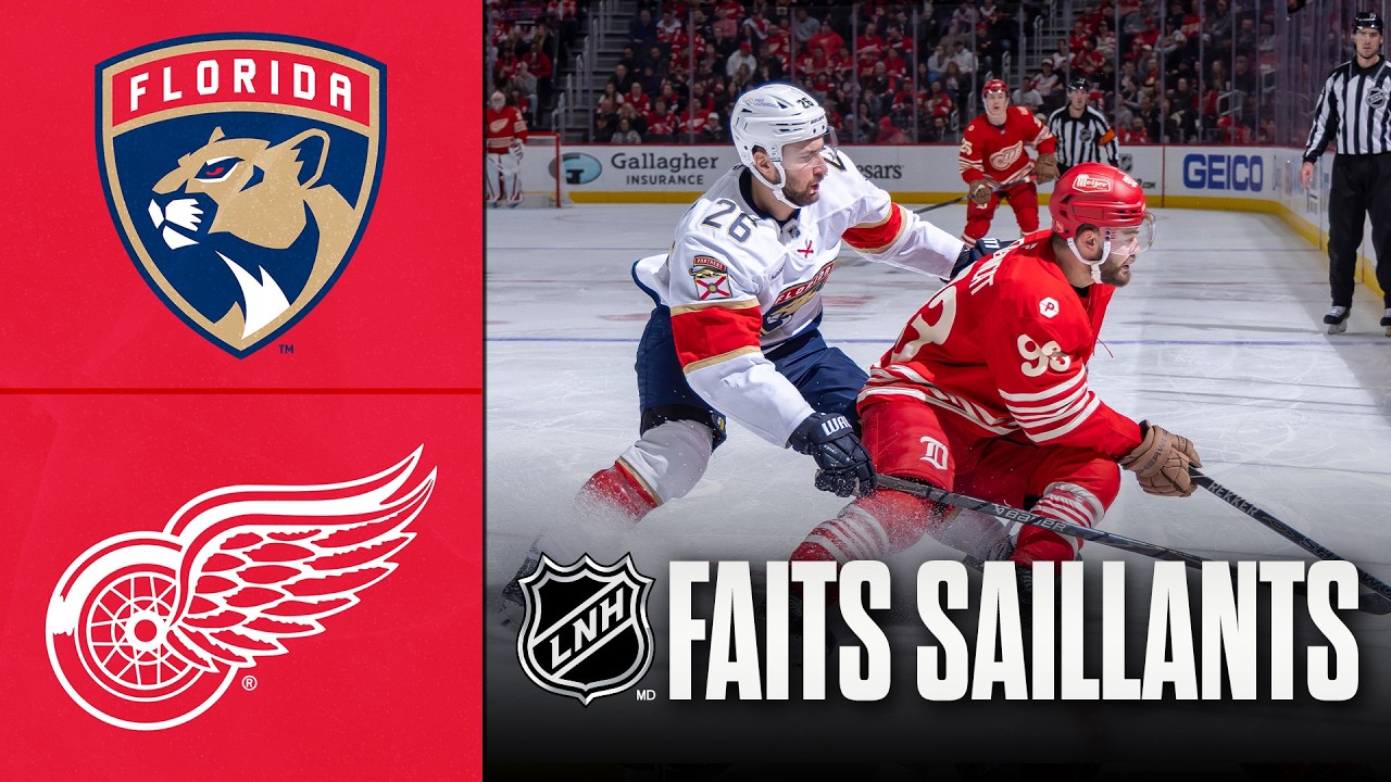 Panthers vs Red Wings | 06/03/26 | Faits saillants