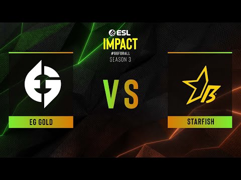EG Gold vs. Starfish - Map 2 [Overpass] - ESL Impact League S3 NA - Group B