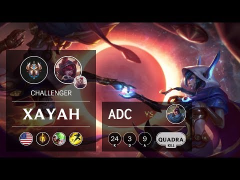 Xayah ADC vs Yasuo - NA Challenger Patch 9.23