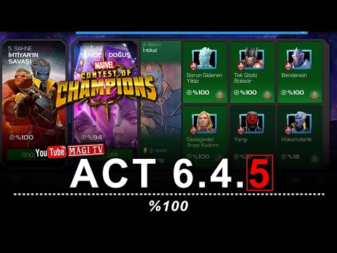 MCOC ACT 6.4.5 %100 - MAGI TV MCOC