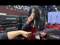 Mike Campese Shreds One-Handed at NAMM — With Coffee in Hand.