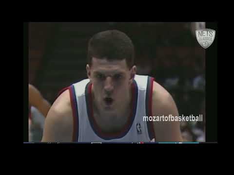 Drazen Petrovic 35 pts 1993 02 04 Nets   Sonics 720p