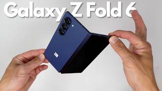 Samsung Galaxy Z fold 6 Unboxing and Initial Setup