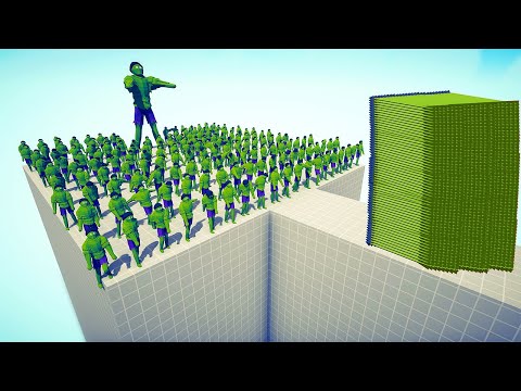 100x HULK + GIANT HULK vs EVERY GOD - Totally Accurate Battle Simulator TABS