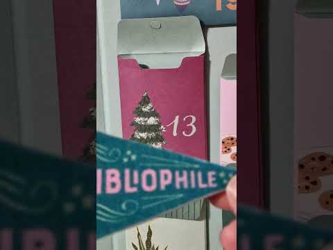 Viernes 13 y abro el calendario de ADVIENTO de BOOK LOVERS vigilando que no aparezca JASON #adviento