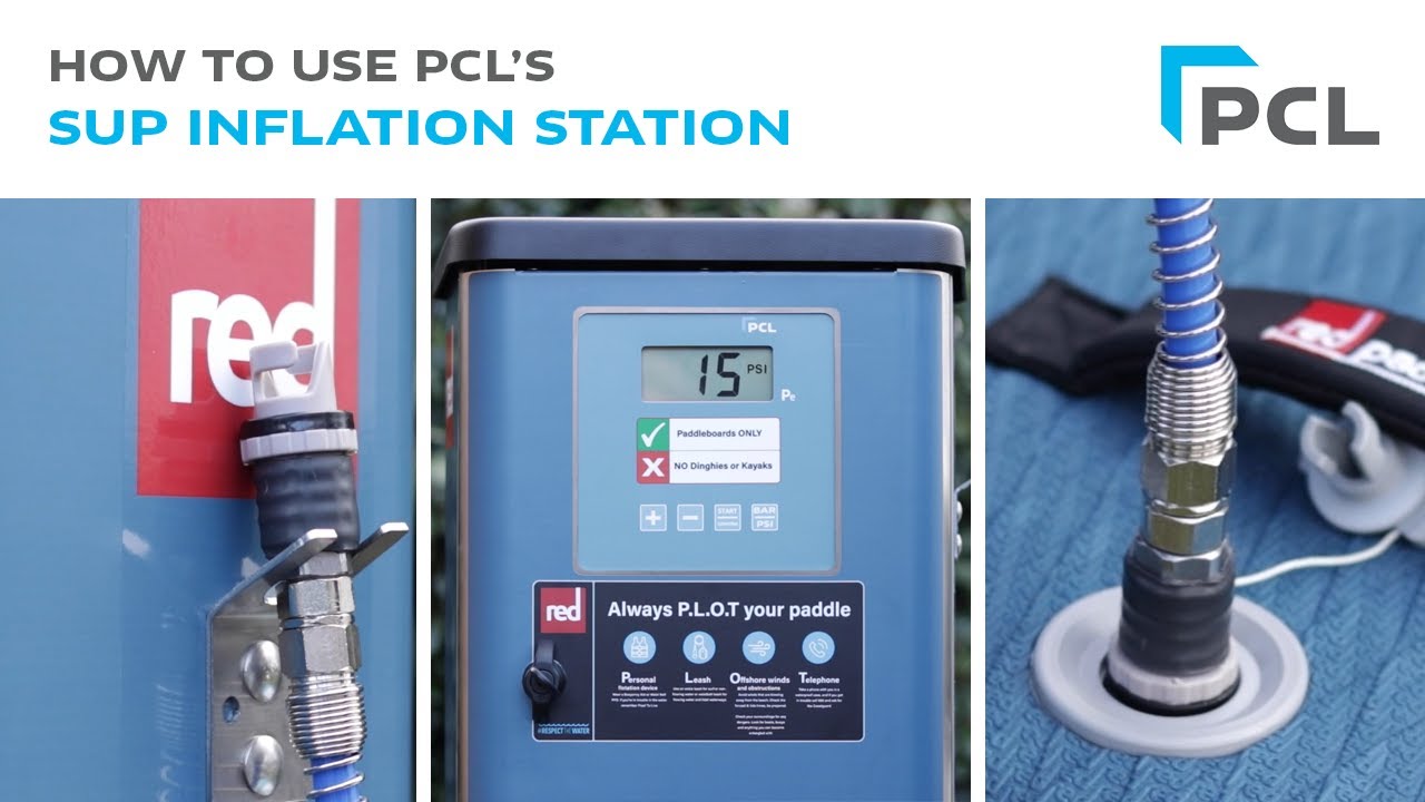 How to use the Stand Up Paddleboard (SUP) Inflation Station