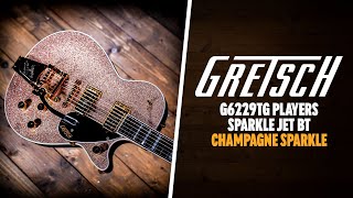 Video thumbnail for Peach Picks | Gretsch G6229TG Limited Edition Players Sparkle Jet BT | Champagne Sparkle by Peach Guitars