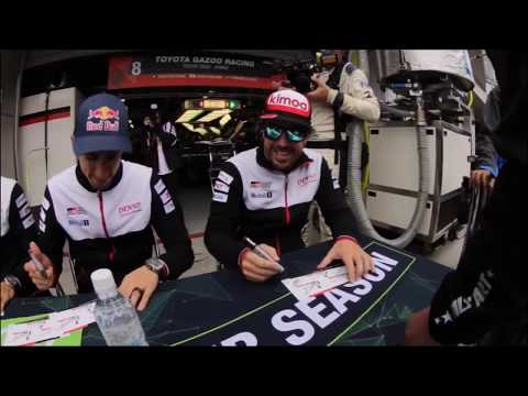 Fernando Alonso says, “Follow Pam”. 👩🏻✌🏼