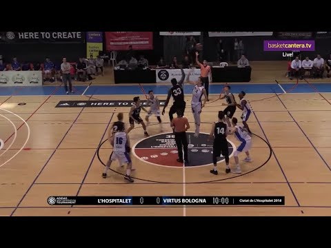 U18 - L´HOSPITALET vs. VIRTUS BOLOGNA.- EB ADIDAS NEXT GENERATION TOURNAMENT L’Hospitalet 2018