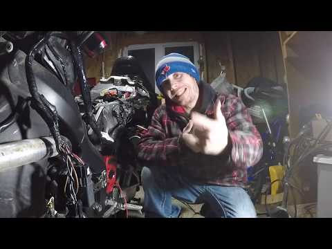 Testing Clutch and Kickstand Switch on a Motorcycle