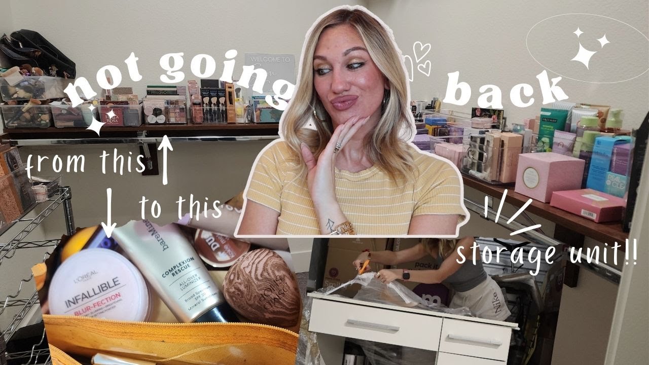 Living With Less: What Putting My Makeup Collection in Storage Taught Me