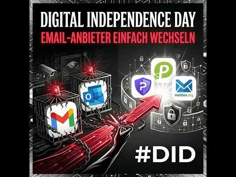 Video Thumbnail: Digital Independence Day #1 - Email-Anbieter einfach wechseln