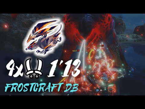 MHR Sunbreak - Risen Valstrax vs 4 Dual Blades [1'13"75]