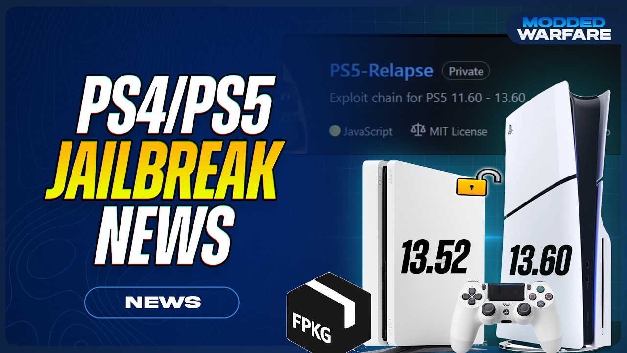 PS4/PS5 Jailbreak News: 14.00 JB teaser, Kstuff 13.60 & FPKG support, GoldHEN 13.52, Homebrew & More