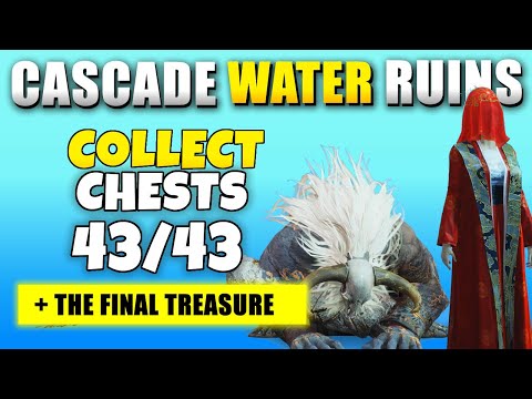 Where Winds Meet Ruins - Cascading Water Ruins All 43 Chests Locations + The Final Treasure