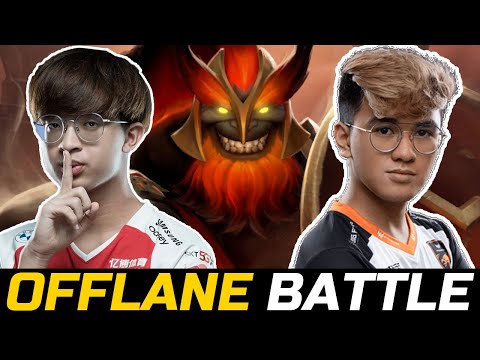 FROM CARRIES TO OFFLANE BATTLE - 23SAVAGE VS GABBI DOTA 2
