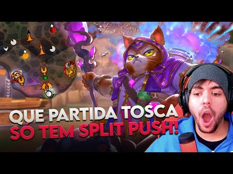 ZHONG KUI MID, PARTIDA MAIS TOSCA! SÓ TEM SPLIT PUSH - ⚡ Smite BR Conquista