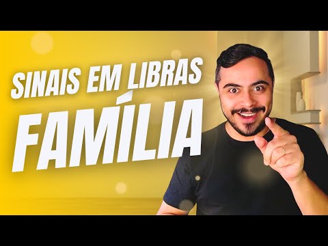 FAMILY IN LIBRAS | Signs in the Family Context of Sign Language for Beginners