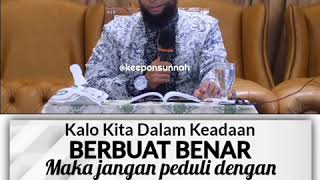 Download lagu BENAR MAKA BERANI - KHALID BASALAMAH, CERAMAH PENDEK, CERAMAH 1 MENIT mp3